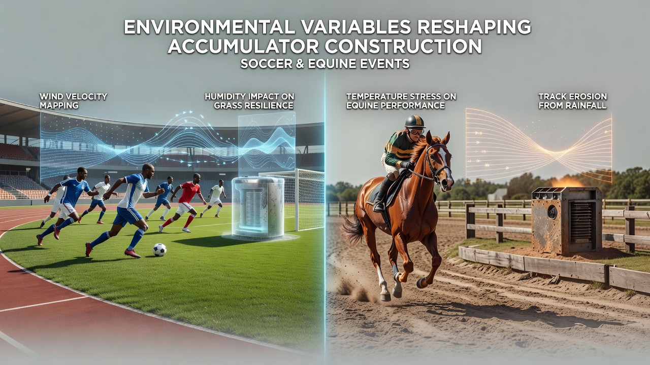 Horse racing track surface analysis showing moisture levels and temperature readings