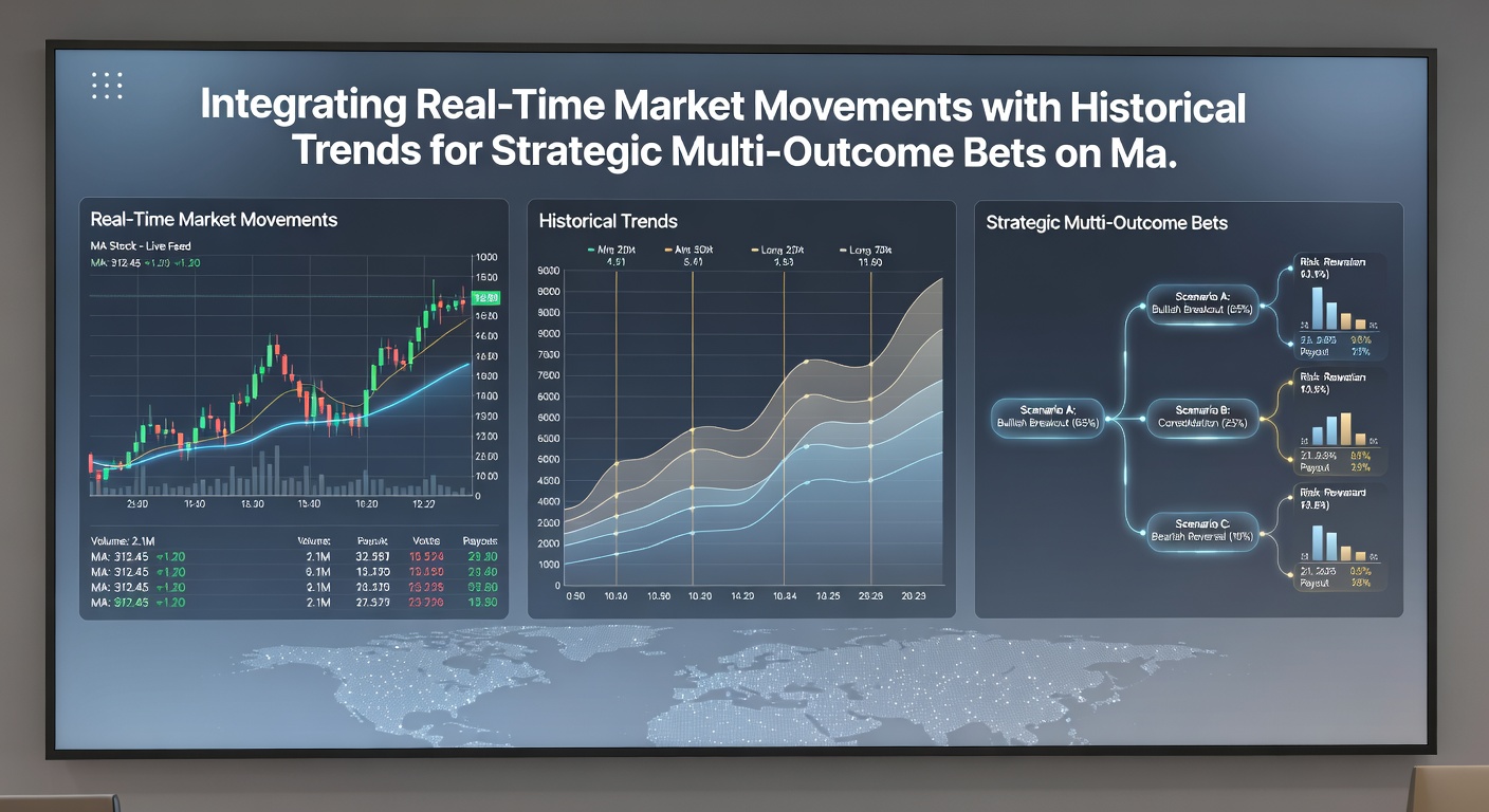 Split screen showing historical trend graphs next to live odds feed during a soccer match and a horse race