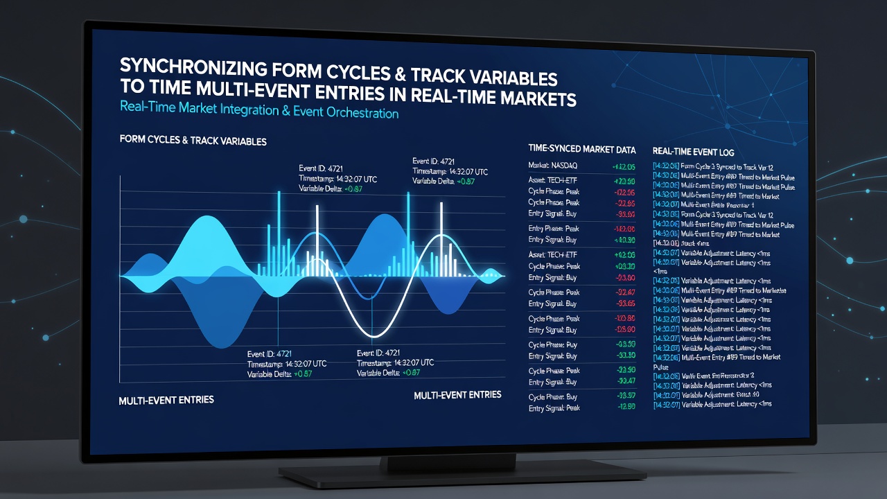Live dashboard displaying synchronized multi-event betting opportunities with form cycle overlays and track condition metrics